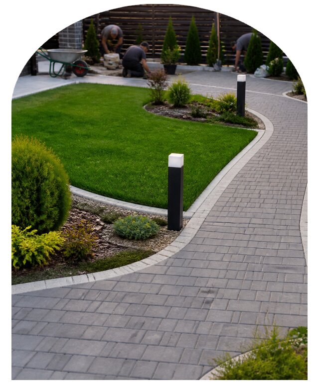 Благоустройство маленького участка в Волгодонске от 49244 р. | Метпроект-Вгн